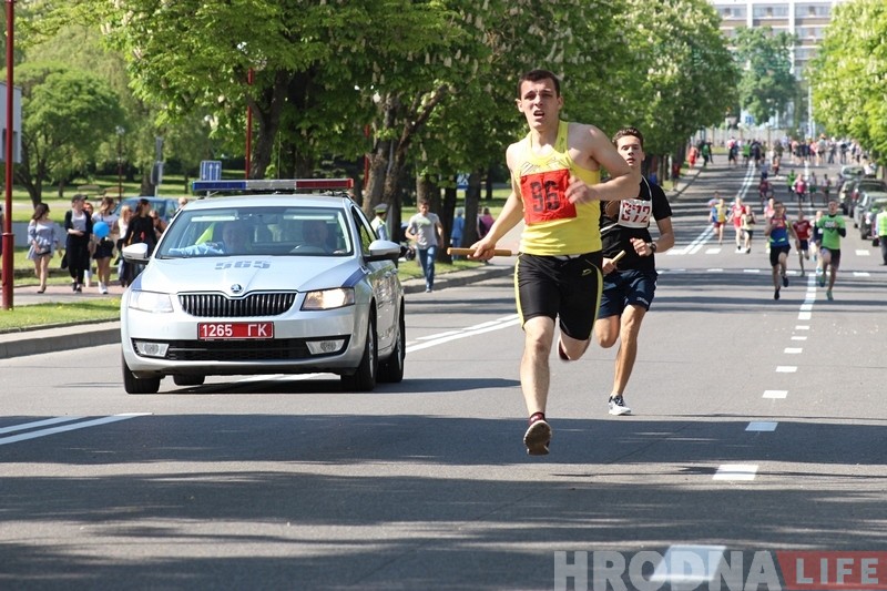 На вуліцах Гродна ў 73-ці раз прайшла традыцыйная гарадская эстафета На вуліцах Гродна ў 73-ці раз прайшла традыцыйная гарадская эстафета
