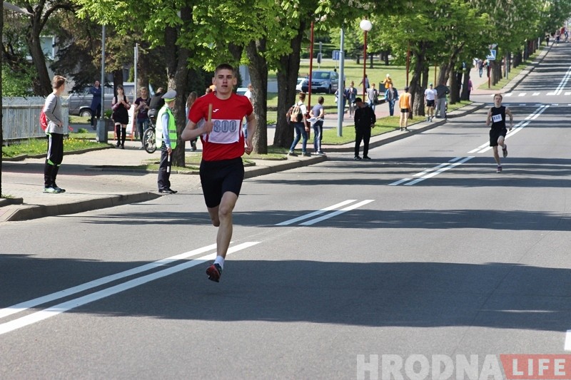 На вуліцах Гродна ў 73-ці раз прайшла традыцыйная гарадская эстафета На вуліцах Гродна ў 73-ці раз прайшла традыцыйная гарадская эстафета