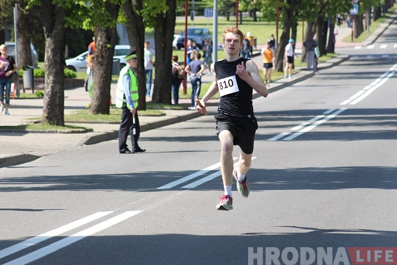 На вуліцах Гродна ў 73-ці раз прайшла традыцыйная гарадская эстафета На вуліцах Гродна ў 73-ці раз прайшла традыцыйная гарадская эстафета