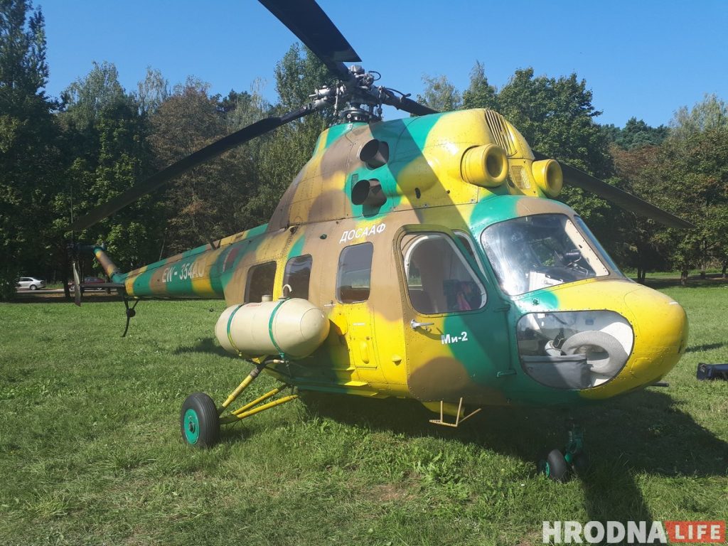 У Гродна на тыдзень прыляцеў верталёт. Палятаць зможа кожны