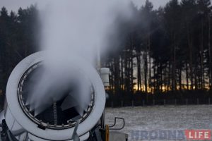 У Каробчыцах адкрываюць трасы для цюбінга, лыж і сноўбордаў: нарэшце хапае снегу
