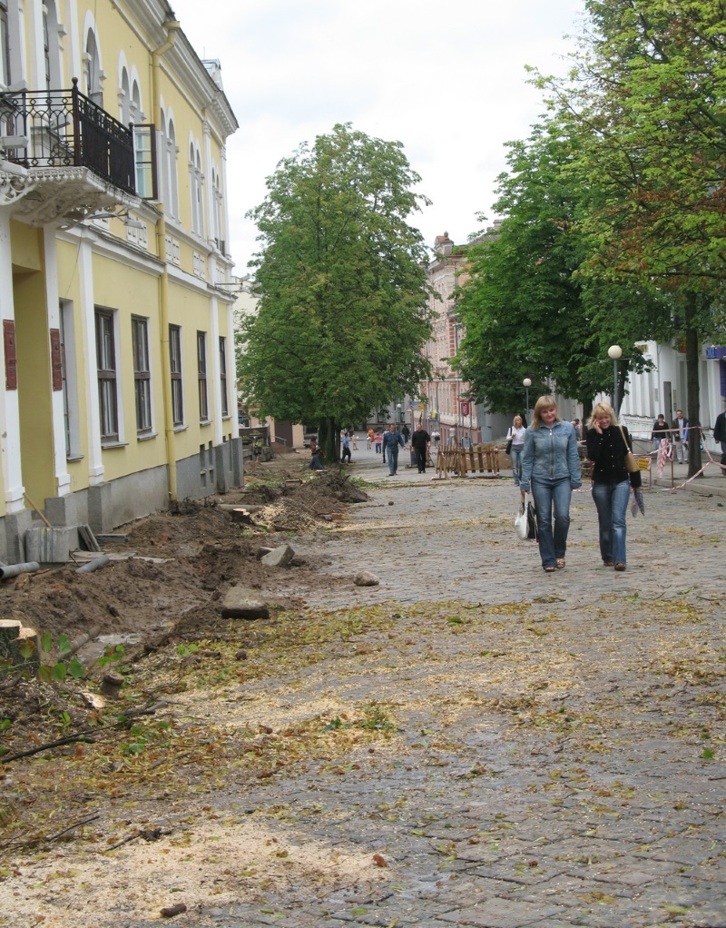Глядзі і плач! Якое зялёнае было Гродна некалі (а зараз цалкам лысае)