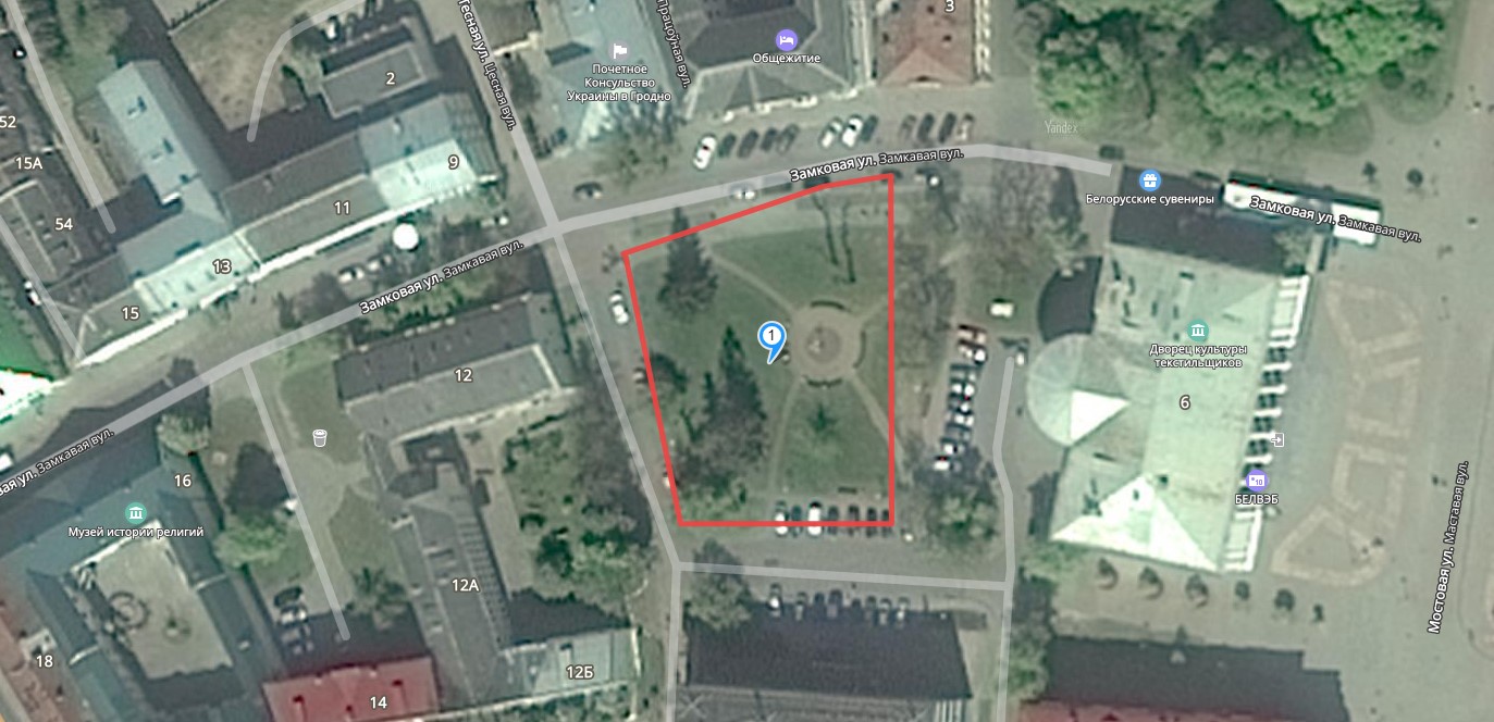 Цана зямлі ў Гродне: зямля пад офіс на Замкавай таннейшая за ўчасткі пад дамы