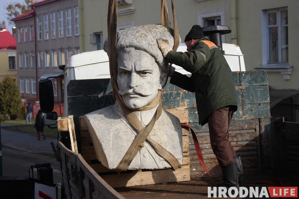 Чапаеў вярнуўся ў Гродна. Дзе паставілі помнік, які знялі тры гады таму