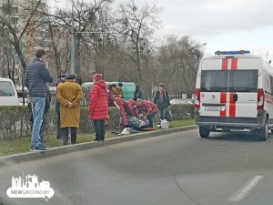 Аварыя пад Ваўкавыскам: 81-гадовы кіроўца з Гродна страціў прытомнасць на трасе