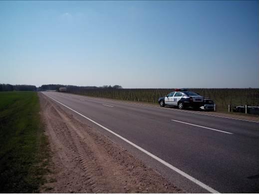 Аварыя пад Ваўкавыскам: 81-гадовы кіроўца з Гродна страціў прытомнасць на трасе