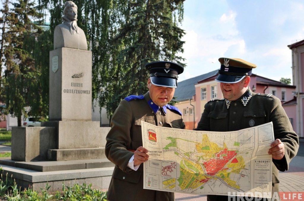 "Не прапаганда, а гістарычная праўда". У Гродна прыехалі рэканструктары Войска Польскага