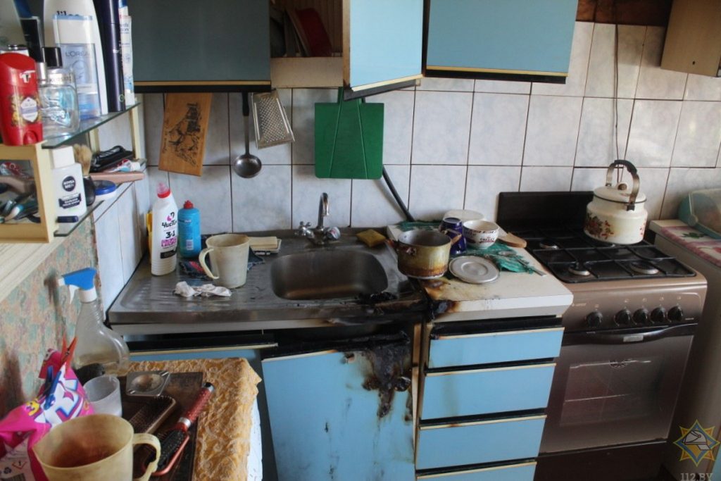 В Ошмянах при пожаре погибла пенсионерка - на собственной кухне
