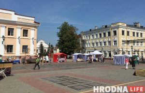 У цэнтры Гродна да фестывалю нацыянальных культур могуць усталяваць новы помнік