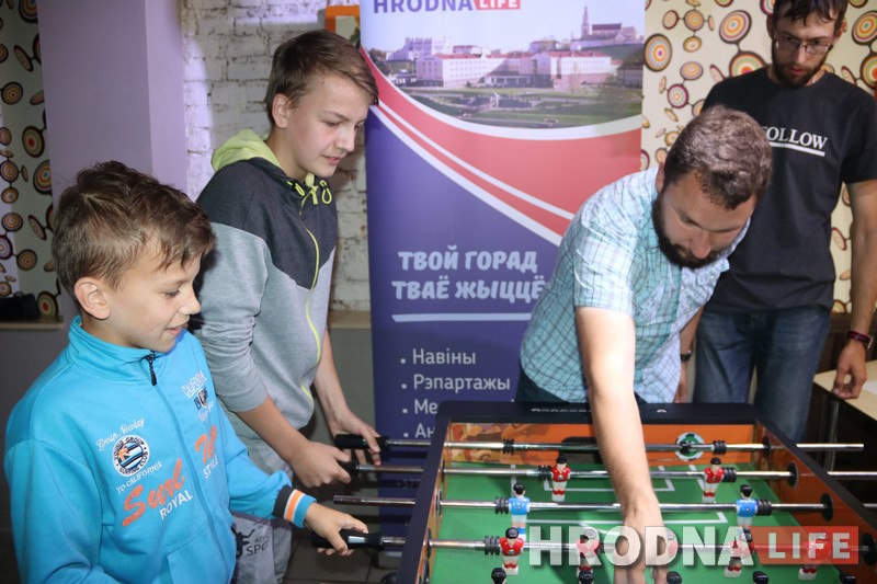 У турніры Hrodna.life па настольным футболе перамаглі айцішнікі