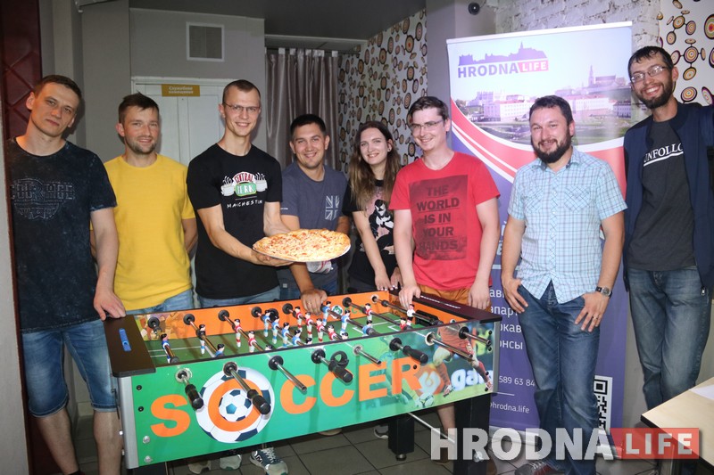 У турніры Hrodna.life па настольным футболе перамаглі айцішнікі