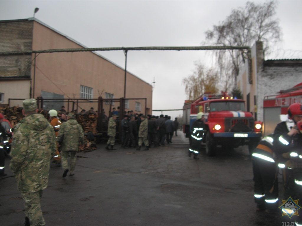 У ваўкавыскай папраўчай калоніі здарыўся пажар