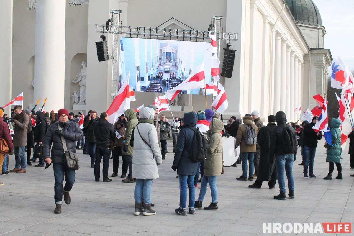 Как в Вильнюсе прошло перезахоронение Кастуся Калиновского и других повстанцев
