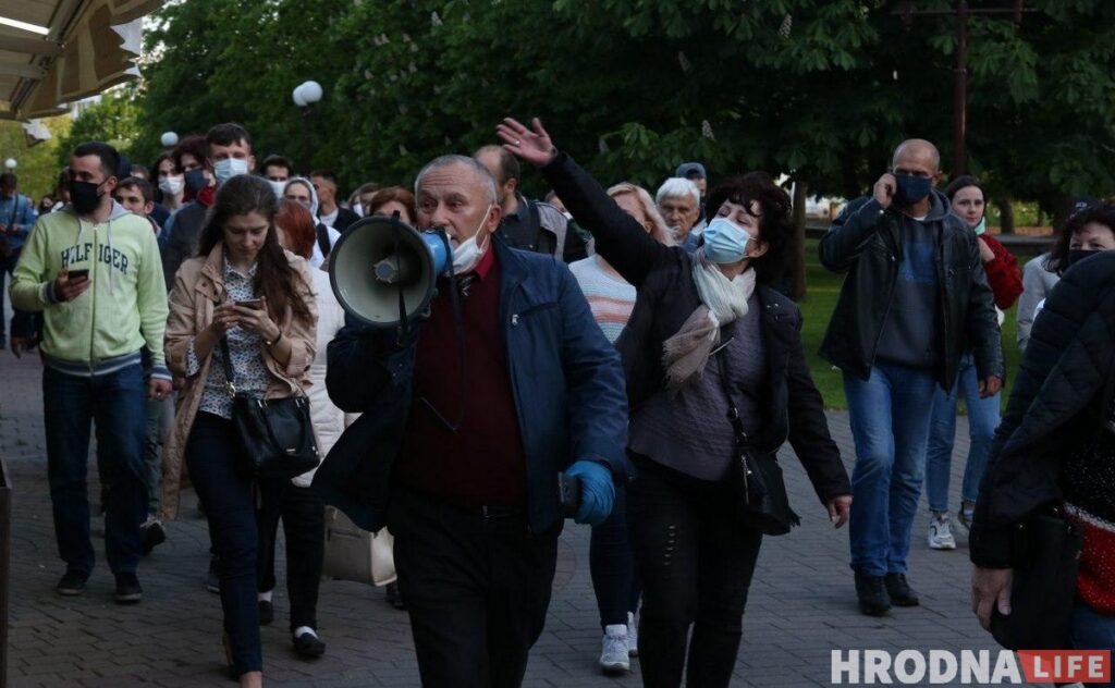 У Гродне затрымалі блогера Сяргея Ціханоўскага