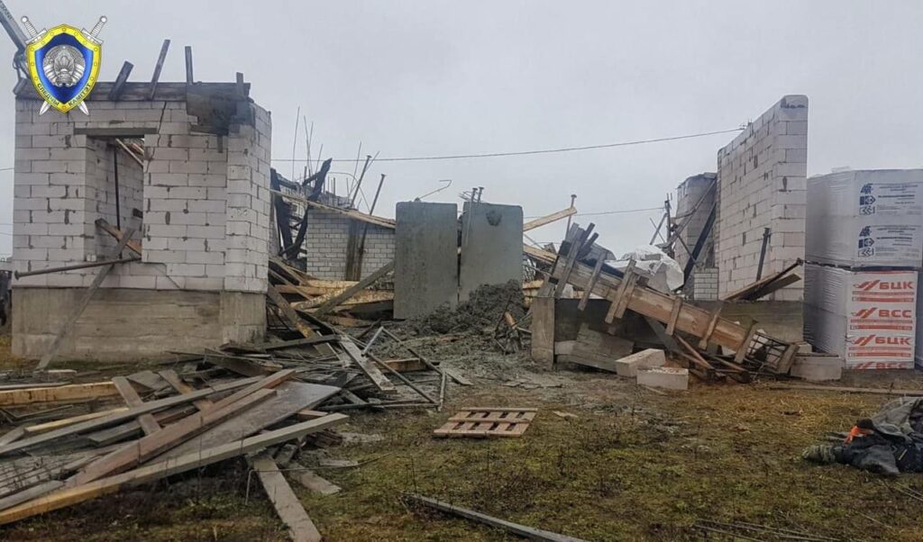У Гродне пры будаўніцтве дома загінуў гаспадар будоўлі і рабочы