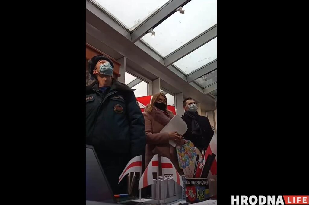 Гродненский магазин “Адметнасць” пришли проверять из четырех учреждений одновременно