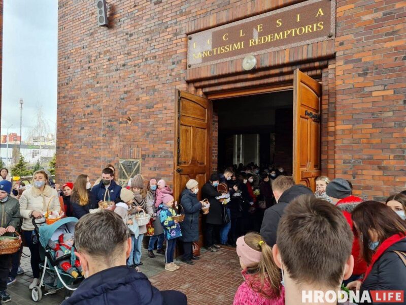 У касцёлах Гродна рыхтуюцца да Пасхі