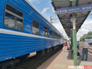 Без Wi-Fi і з раскладнымі канапамі. Праехалі ў першым прычапным вагоне на Маскву