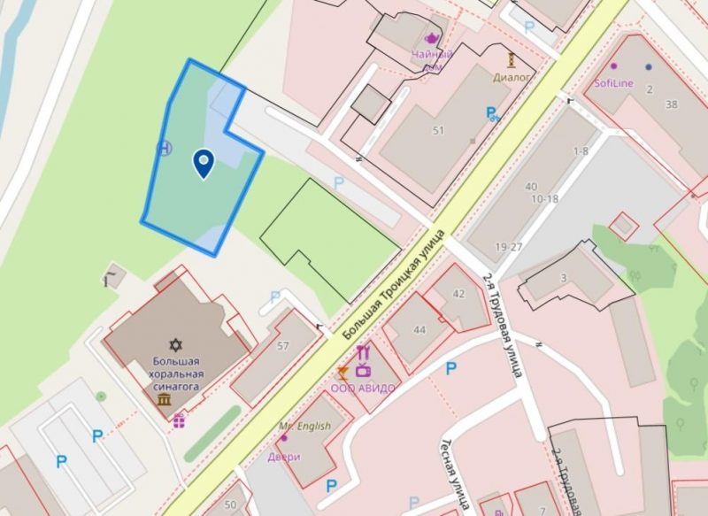 В Гродно продают под застройку еще один участок в историческом центре