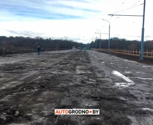 Румлёўскі мост у Гродне адкрыюць пазней, чым планавалі