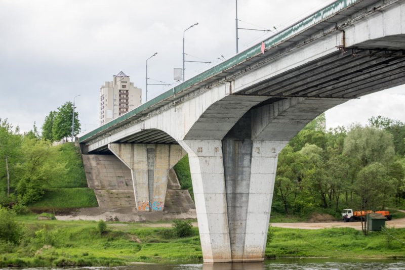 Са снежня ў Гродне зноў пачнуцца заторы: будуць рамантаваць Новы мост