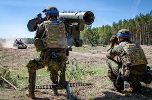солдаты НАТО NATO в Литве, 2022 учения