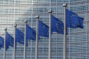 Будынак Еўракамісіі ў Бруселі. Еўрасаюз выдаткоўваў мільёны еўра на праграмы трансгранічнага супрацоўніцтва, у якіх удзельнічала Беларусь