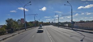 Пуцеправод на вул. Перамогі. Фота Grodno.in