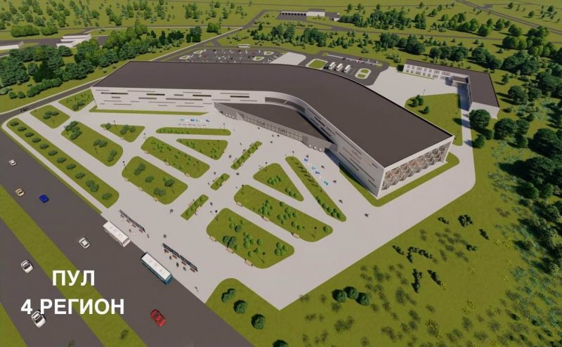 Вялікі басейн для гродзенцаў і зала на 2000 месцаў. Што будзе ў новым спарткомплексе на ўездзе ў Гродна