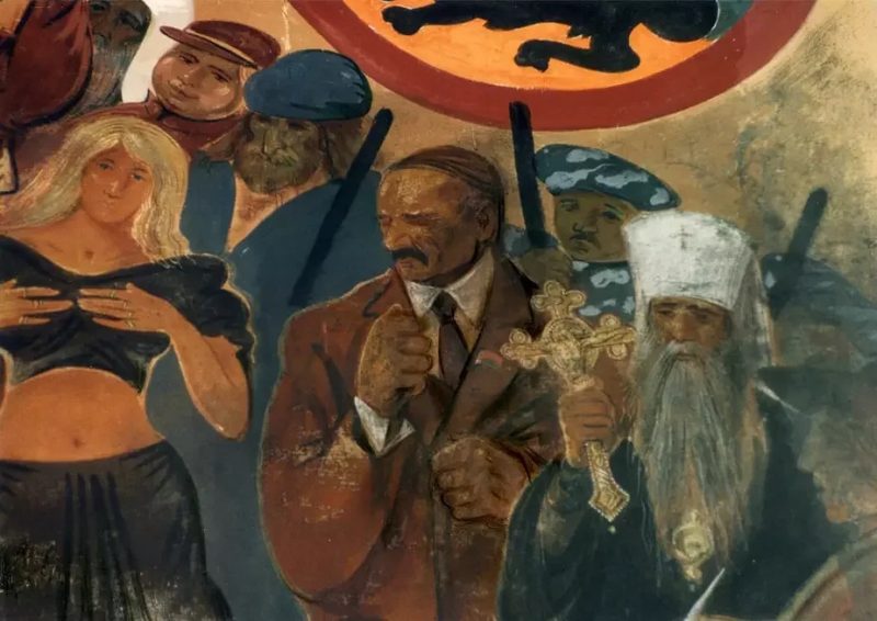 Нарисовал Лукашенко в аду, собирался расписывать Старый замок. Чем известен художник и политзаключенный Алесь Пушкин, погибший в Гродно