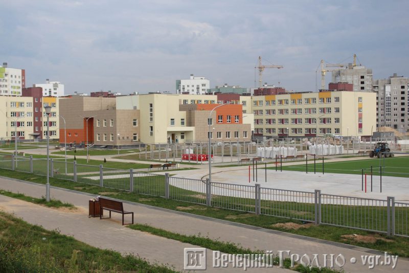 Хутка здадуць найбуйнейшы будаўнічы аб’ект у Гродзенскай вобласці: гэта школа-гігант у Грандзічах
