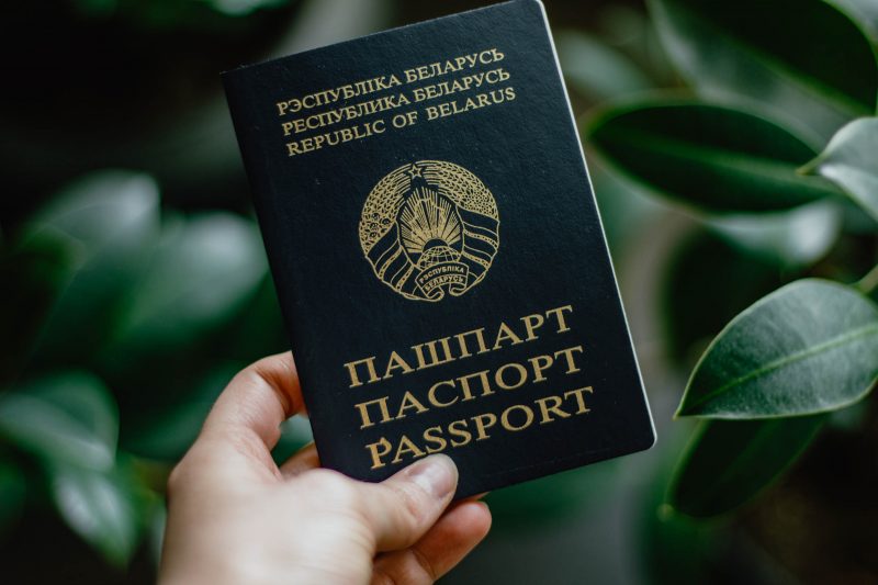 беларускі пашпарт