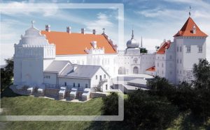 другая чарга рэканструкцыі Старога замка ў Гродне
