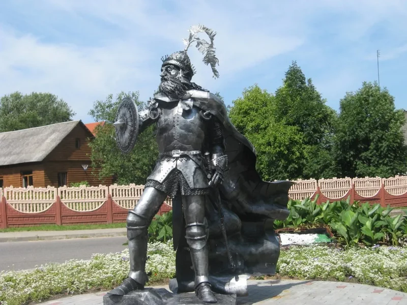 Помнік Міндоўгу ў Навагрудку