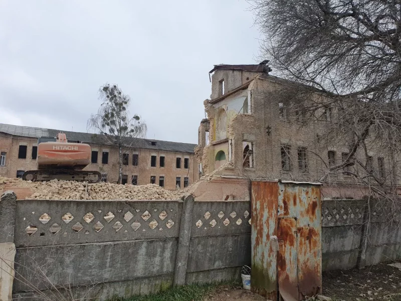 Снос казармы 19 века в Гродно