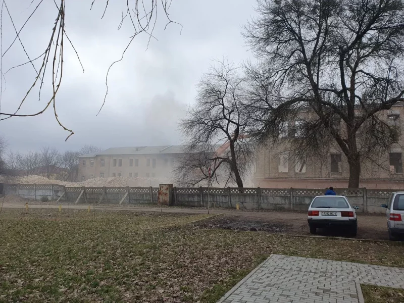 Снос казармы 19 века в Гродно