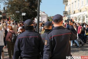 Ілюстрацыйнае фота міліцыі.