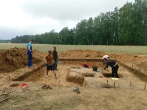 Археалагічныя раскопкі. Фота ілюстрацыйнае: "Вячэрні Гродна"