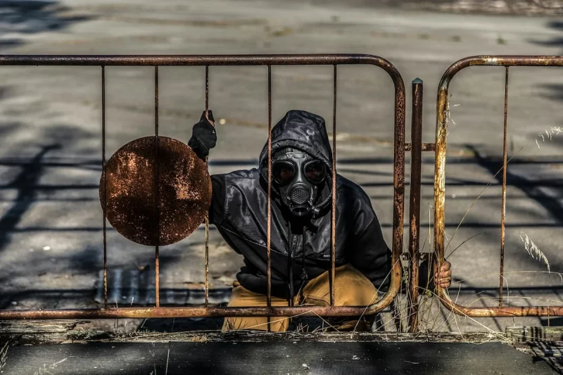 Бамбасховішча, радыеактыўная абстаноўка, ядзерны ўдар, ядзерная вайна