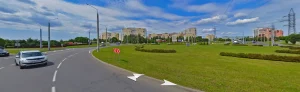 Месца для маніторынгу. Фота: Яндэкс. Карты