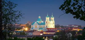 Фарны касцёл у Гродне - адзін з самых высокіх касцёлаў Беларусі